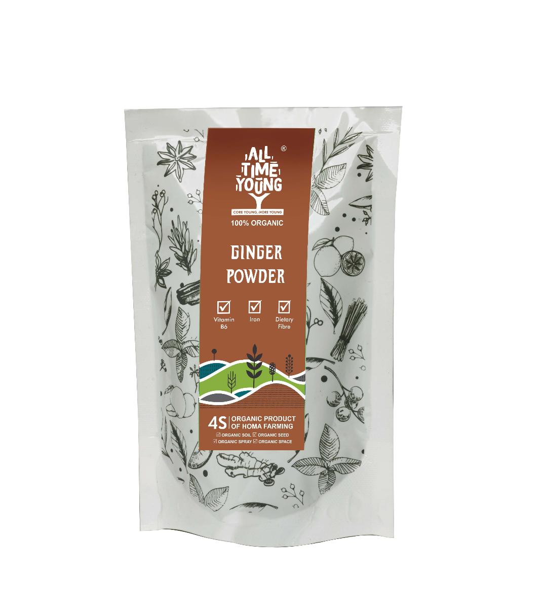 All Time Young Organic Ginger Powder  50 Grams